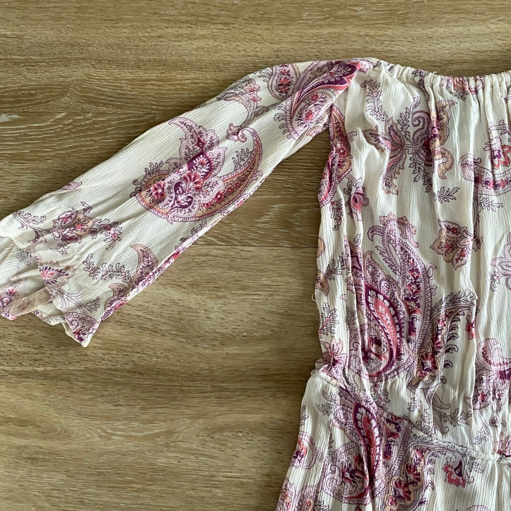 Planet Blue flowy disco romper